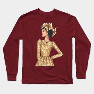 Gold Queen Long Sleeve T-Shirt